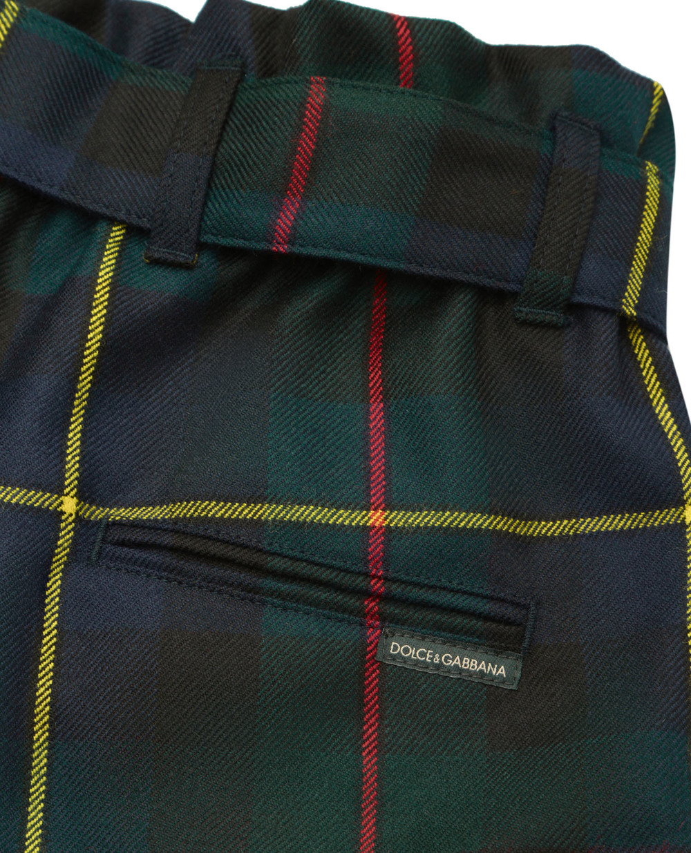 Шерстяные шорты Dolce&Gabbana Kids L52Q80-G7YYV-B, разноцветный цвет • Купить в интернет-магазине Kameron