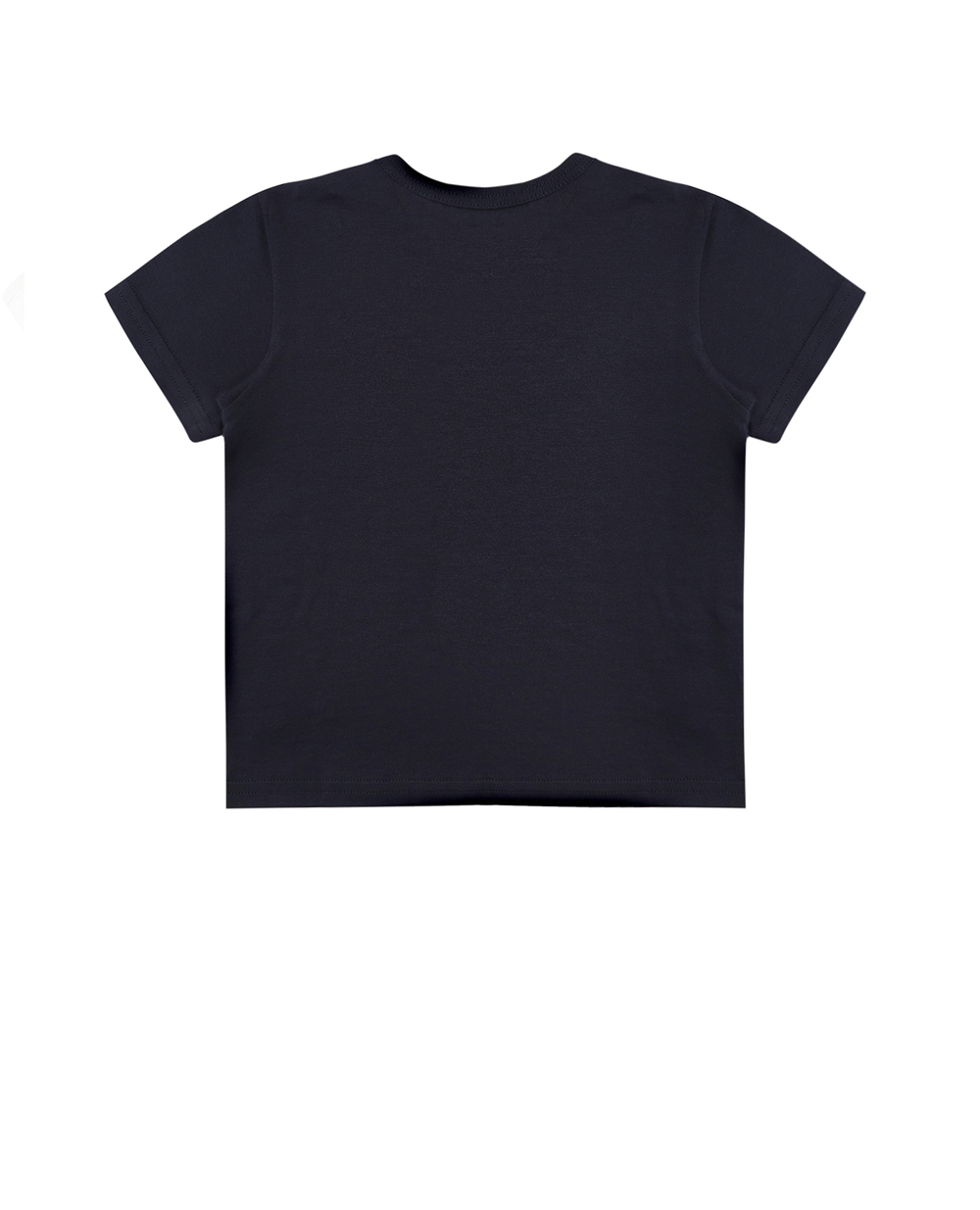 Детская футболка Dolce&Gabbana Kids L1JT7T-G7OLK, темно-синий цвет • Купить в интернет-магазине Kameron