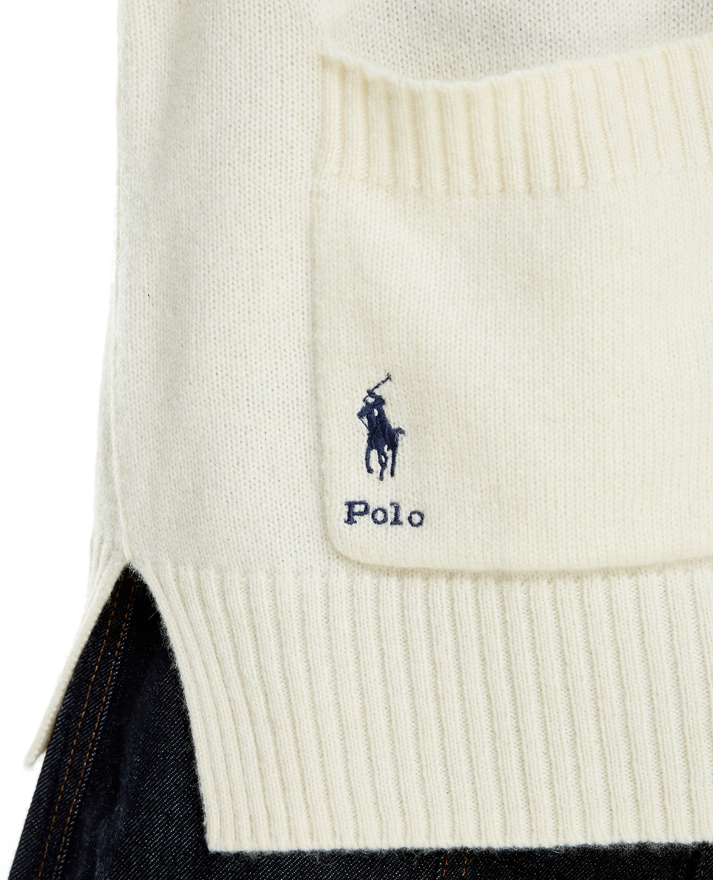 Шерстяной кардиган Polo Ralph Lauren 211872735002, белый цвет • Купить в интернет-магазине Kameron