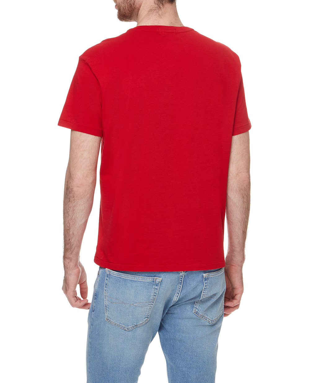 Футболка Polo Ralph Lauren 710803488003, красный колір • Купити в інтернет-магазині Kameron