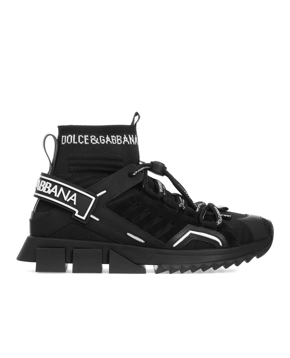 Хайтопи Sorrento Trekking Dolce&Gabbana CK1719-AA908, чорний колір • Купити в інтернет-магазині Kameron