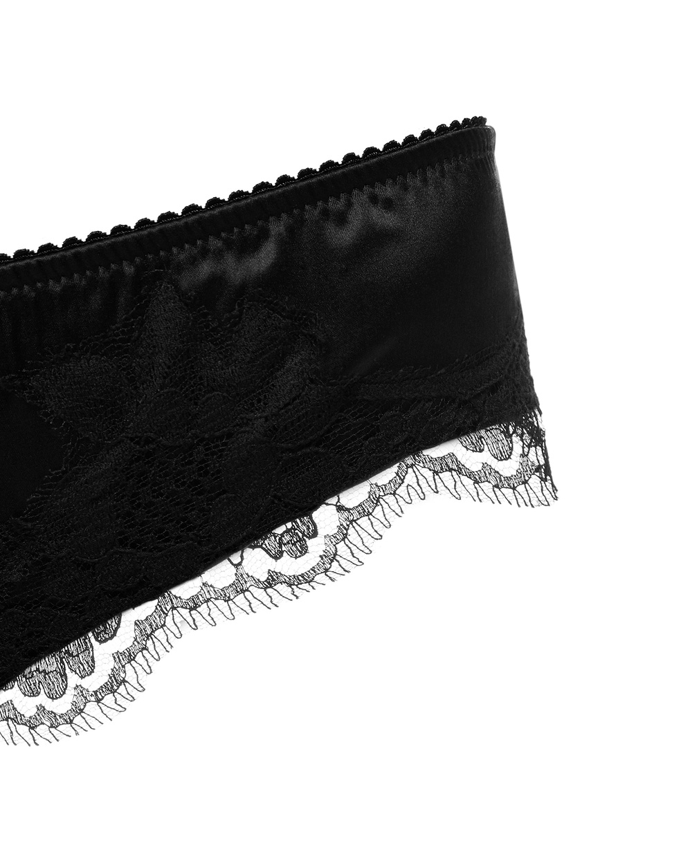 Шелковые трусики Dolce&Gabbana O2A02T-FUAD8, черный цвет • Купить в интернет-магазине Kameron