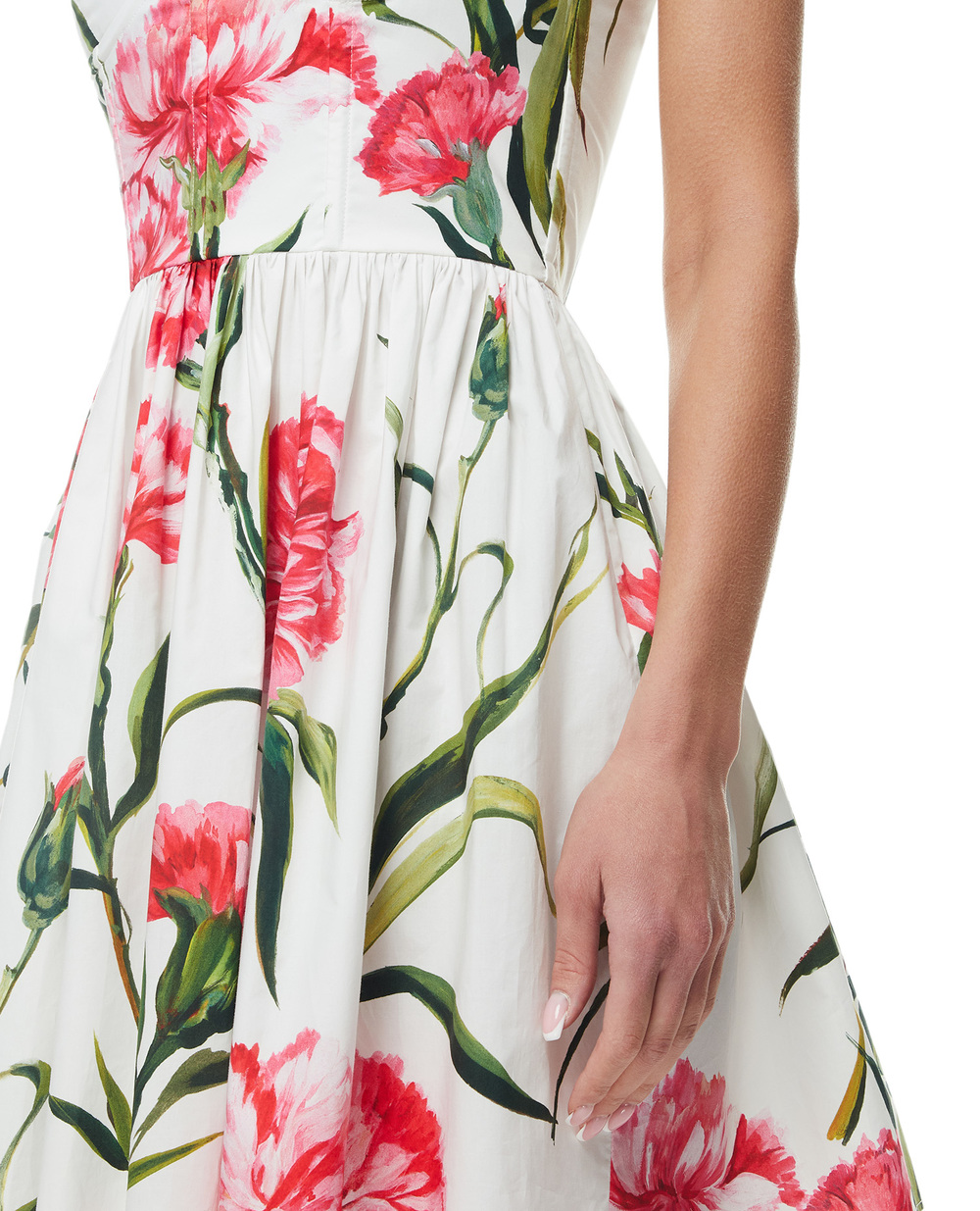 Сукня Dolce&Gabbana F6ZO6T-HS5NH, білий колір • Купити в інтернет-магазині Kameron