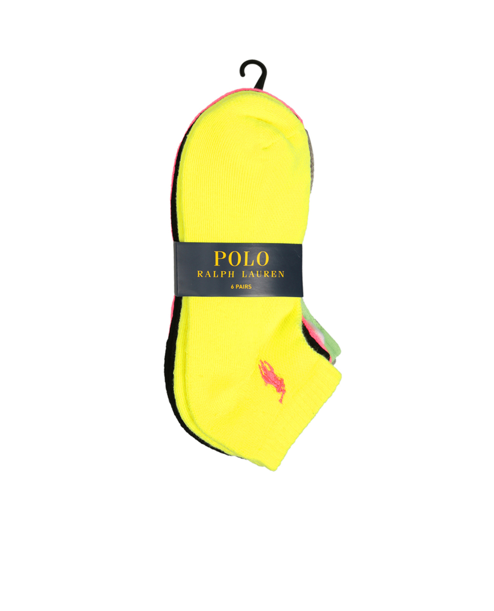 Шкарпетки (6 пар) Polo Ralph Lauren 455711303001, різнокольоровий колір • Купити в інтернет-магазині Kameron