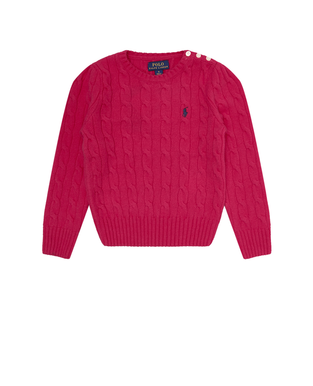 Детский шерстяной свитер Polo Ralph Lauren Kids 313877375002, розовый цвет • Купить в интернет-магазине Kameron