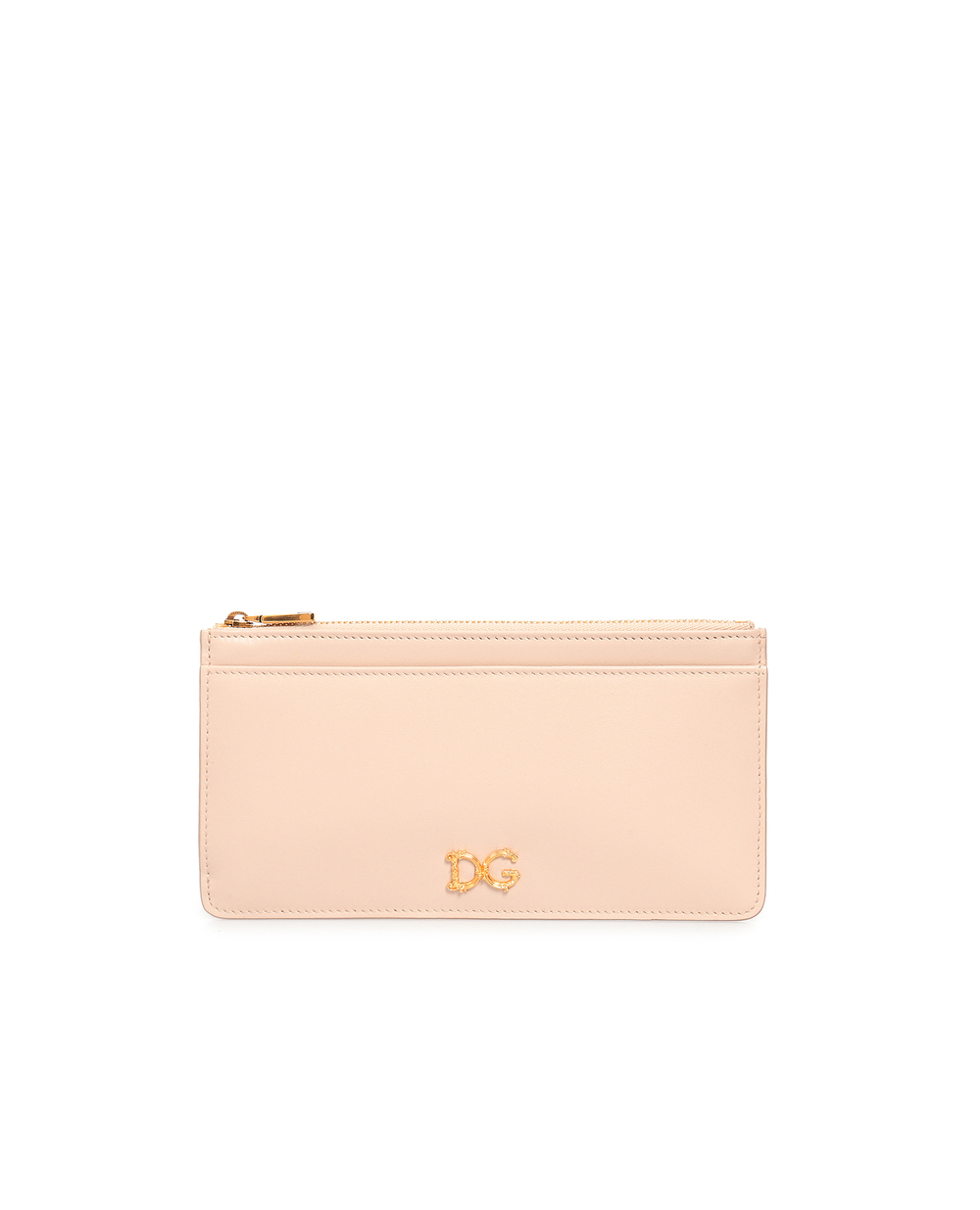 Кожаная визитница Dolce&Gabbana BI1265-AX121, розовый цвет • Купить в интернет-магазине Kameron