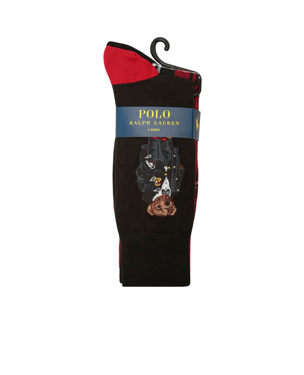 Носки (2 пары) Polo Ralph Lauren 449823346003, разноцветный цвет • Купить в интернет-магазине Kameron