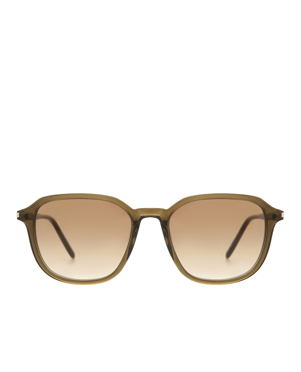 Солнцезащитные очки Saint Laurent 635966-Y9901-, оливковый цвет • Купить в интернет-магазине Kameron