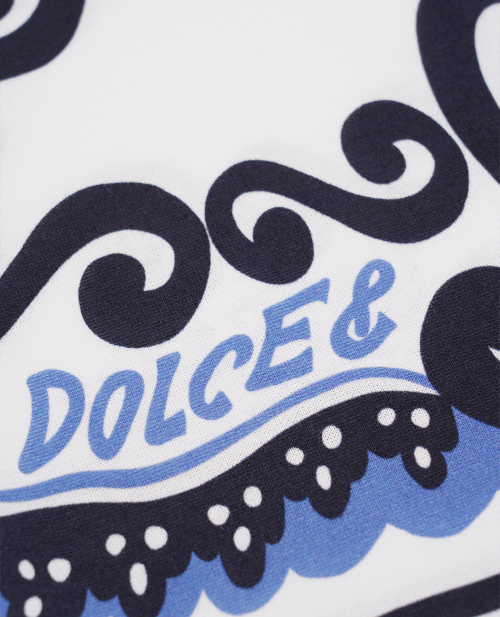 Дитяча футболка Dolce&Gabbana Kids L1JTEY-G7L1B, білий колір • Купити в інтернет-магазині Kameron