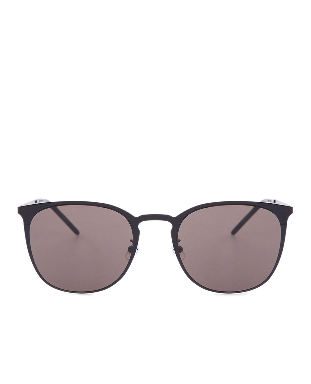 Солнцезащитные очки Saint Laurent SL 445/F SLIM-001, черный цвет • Купить в интернет-магазине Kameron
