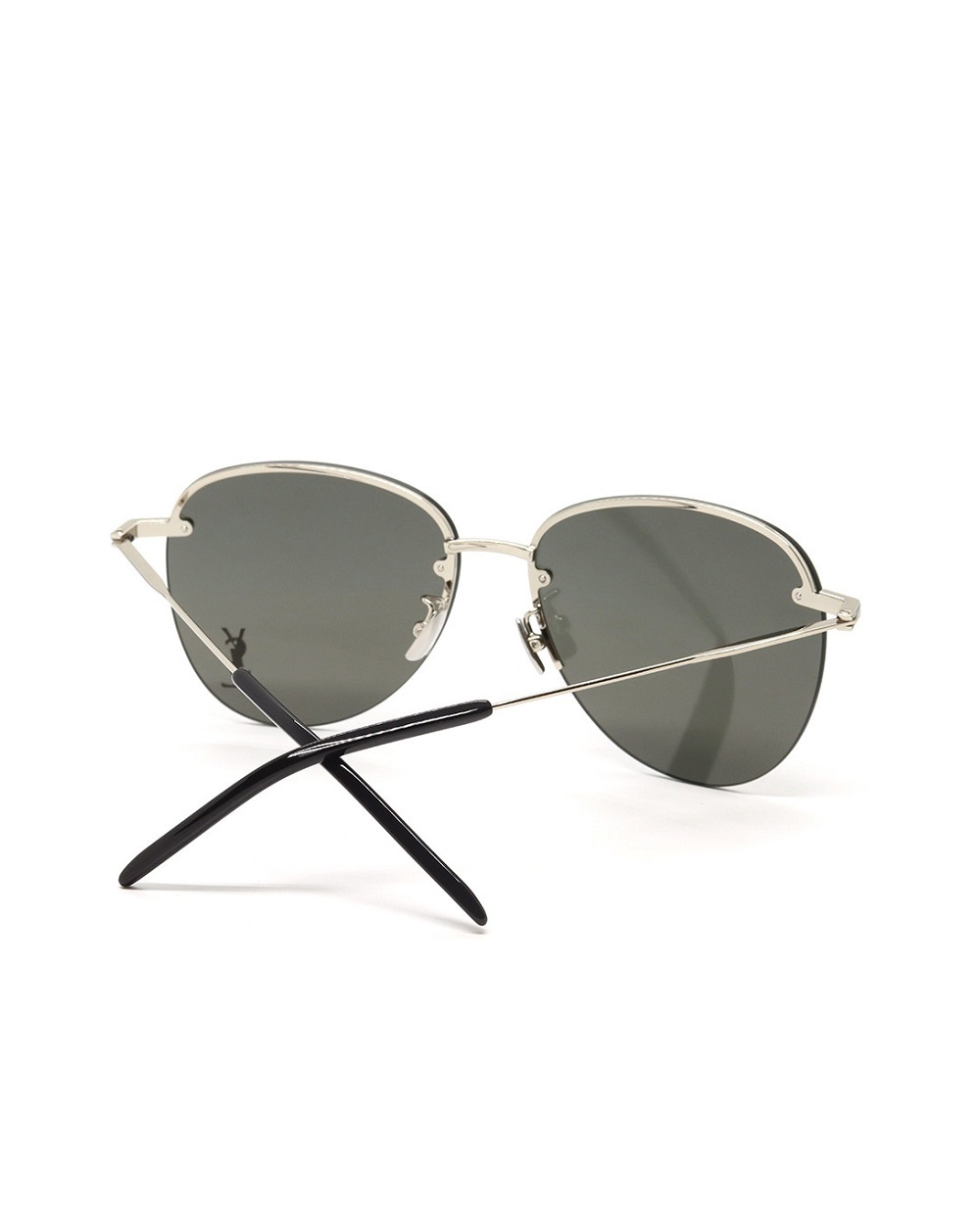 Солнцезащитные очки Saint Laurent SL 328/K M-005, черный цвет • Купить в интернет-магазине Kameron