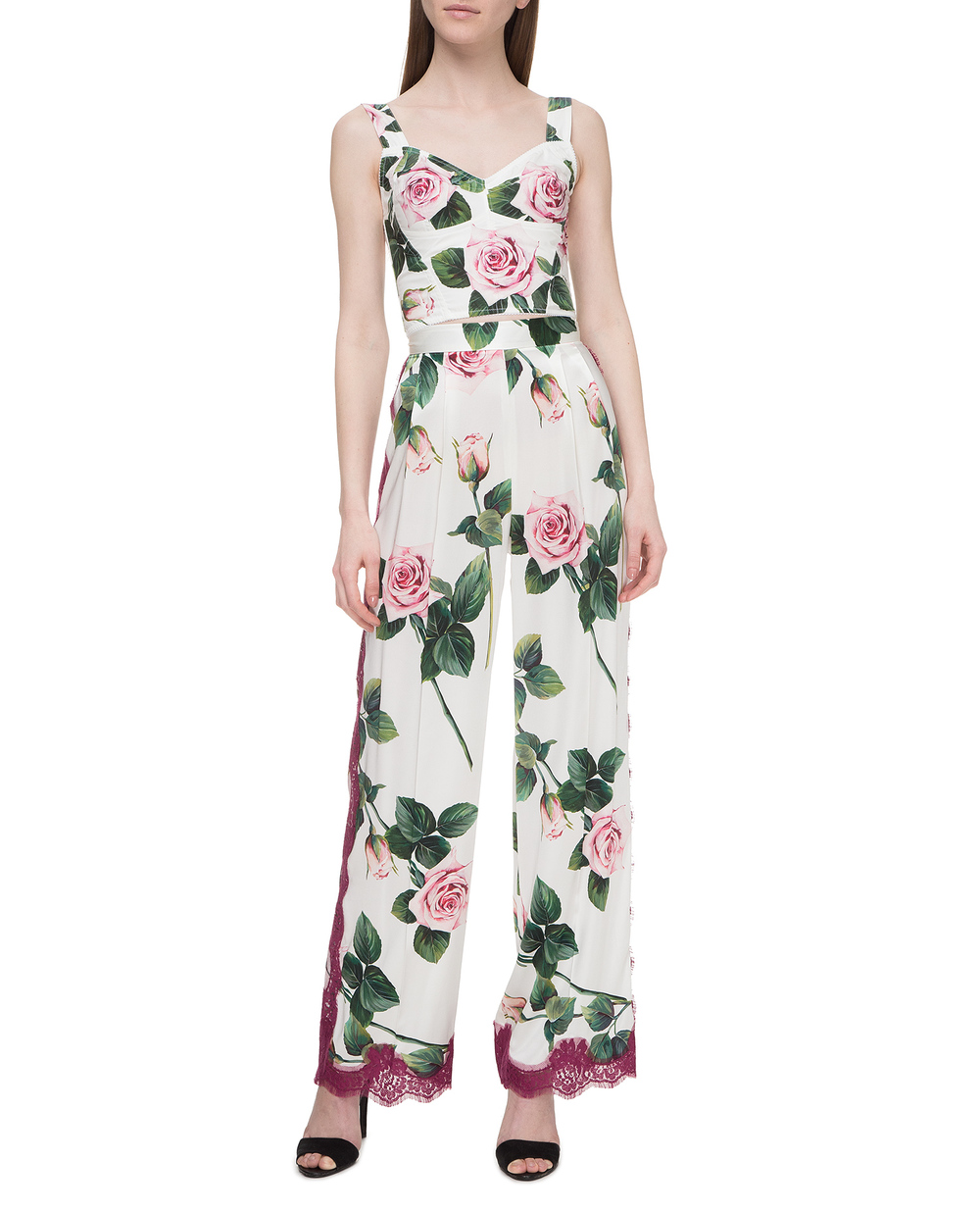 Піжамні штани Dolce&Gabbana FTBMYT-FSAZE, білий колір • Купити в інтернет-магазині Kameron