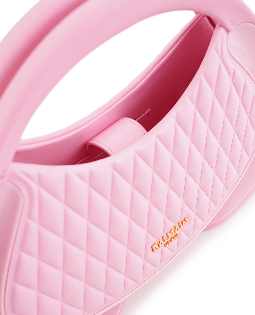 Сумка Jolie Madame medium Balmain CN0DB903KTGL, розовый цвет • Купить в интернет-магазине Kameron