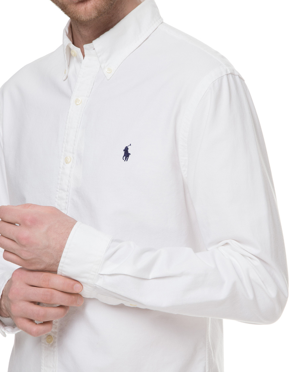 Сорочка Polo Ralph Lauren 710736557002, білий колір • Купити в інтернет-магазині Kameron