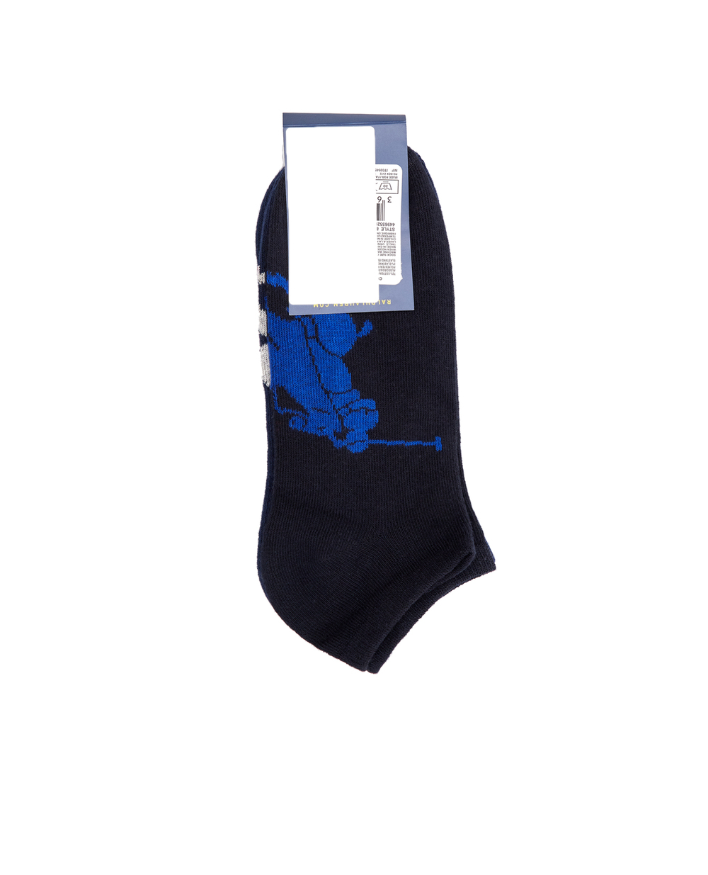 Шкарпетки (3 пари) Polo Ralph Lauren 449655205004, темно синій колір • Купити в інтернет-магазині Kameron