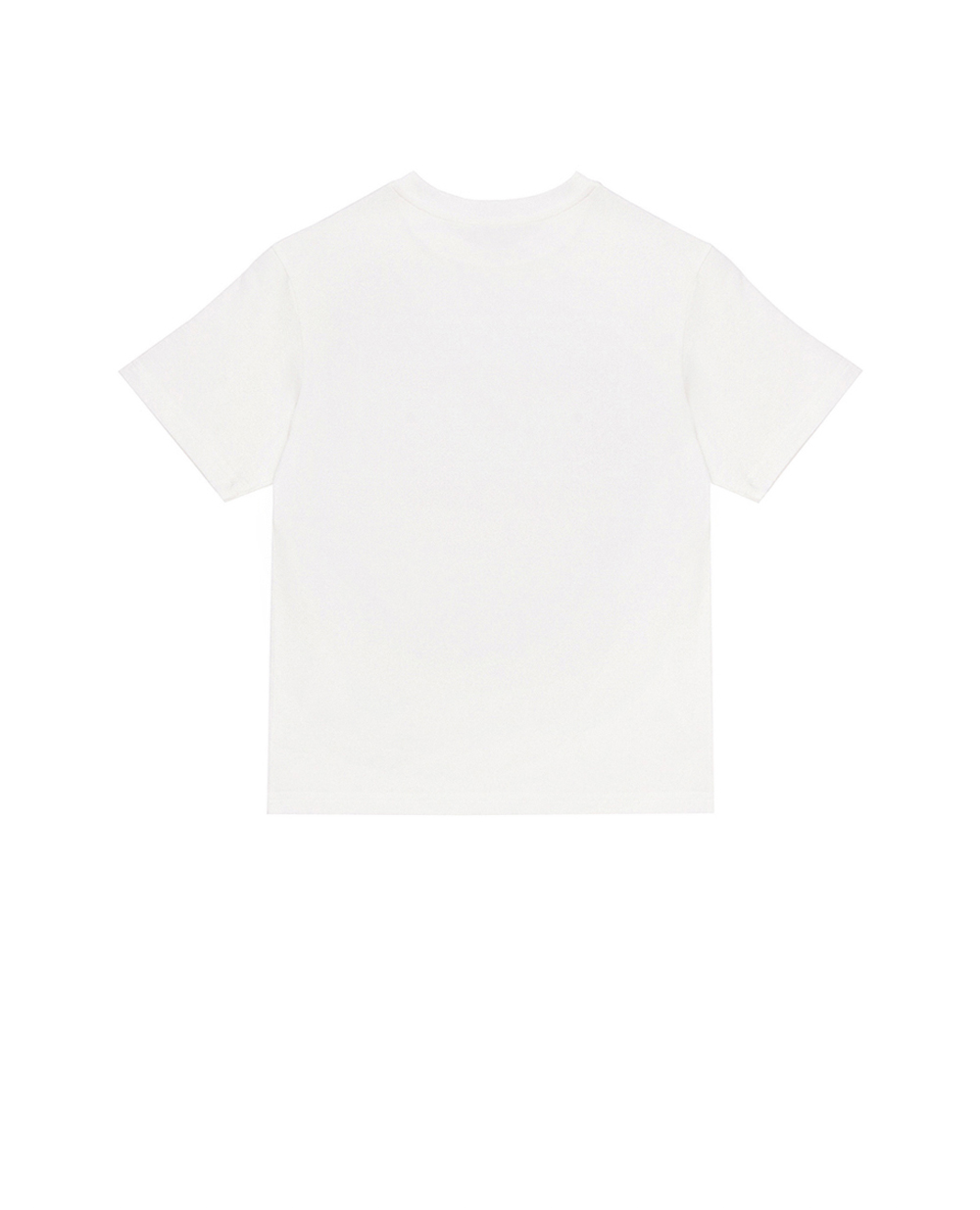 Дитяча футболка Dolce&Gabbana Kids L4JTBL-G7H6K-S, білий колір • Купити в інтернет-магазині Kameron