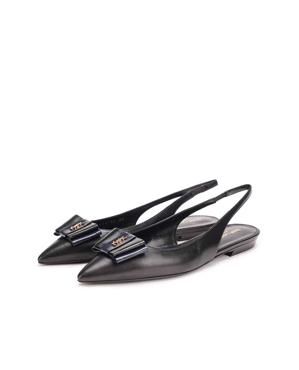 Туфлі Anais Saint Laurent 654742-1ZJ10, чорний колір • Купити в інтернет-магазині Kameron