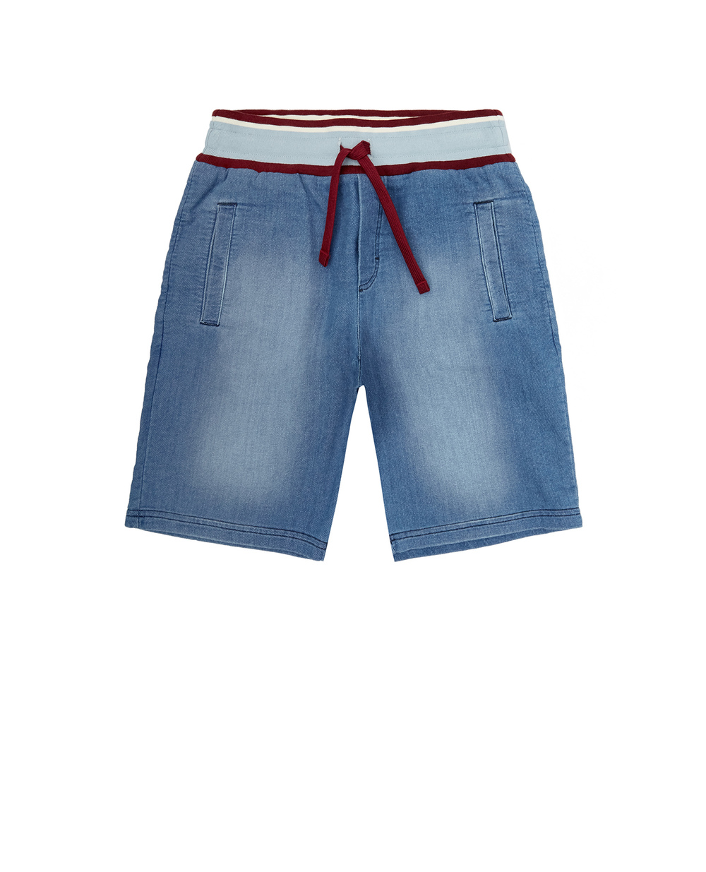 Детские шорты Dolce&Gabbana Kids L4JQD4-G7BIO-S, голубой цвет • Купить в интернет-магазине Kameron