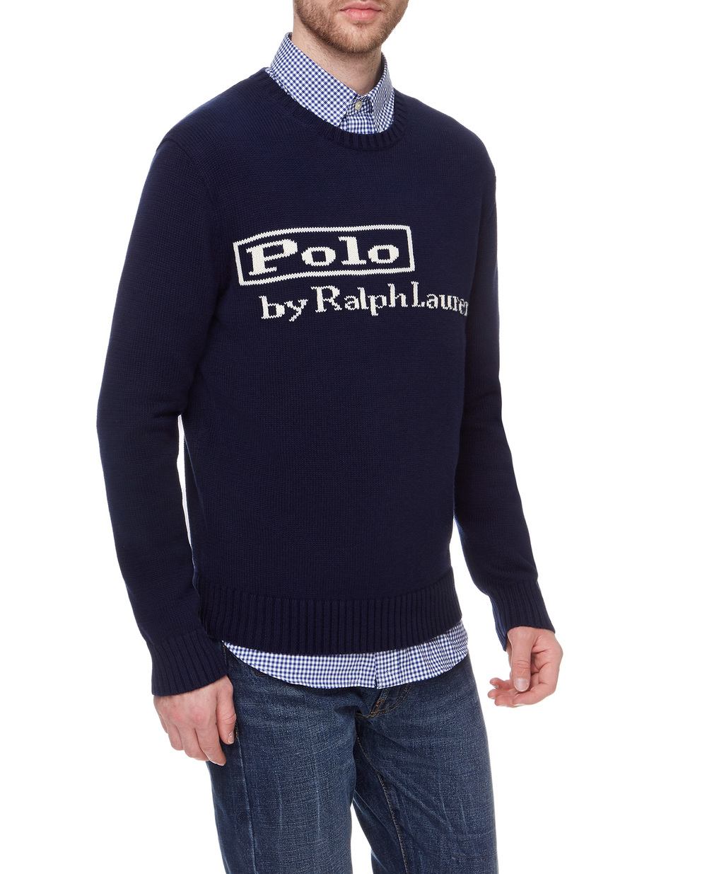 Светр Polo Ralph Lauren 710810847001, синій колір • Купити в інтернет-магазині Kameron