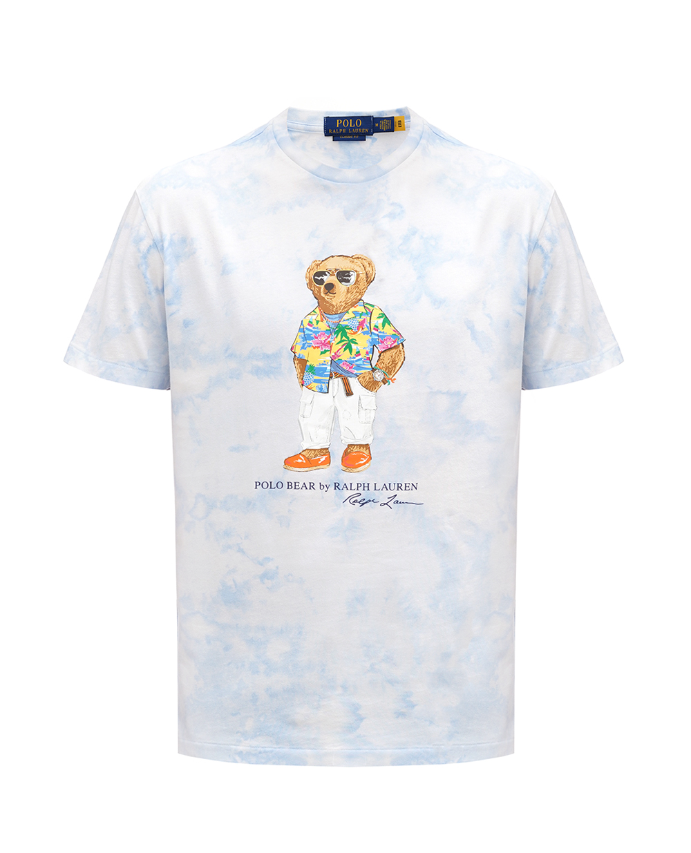 Футболка Polo Bear Polo Ralph Lauren 710934699001, голубой цвет • Купить в интернет-магазине Kameron
