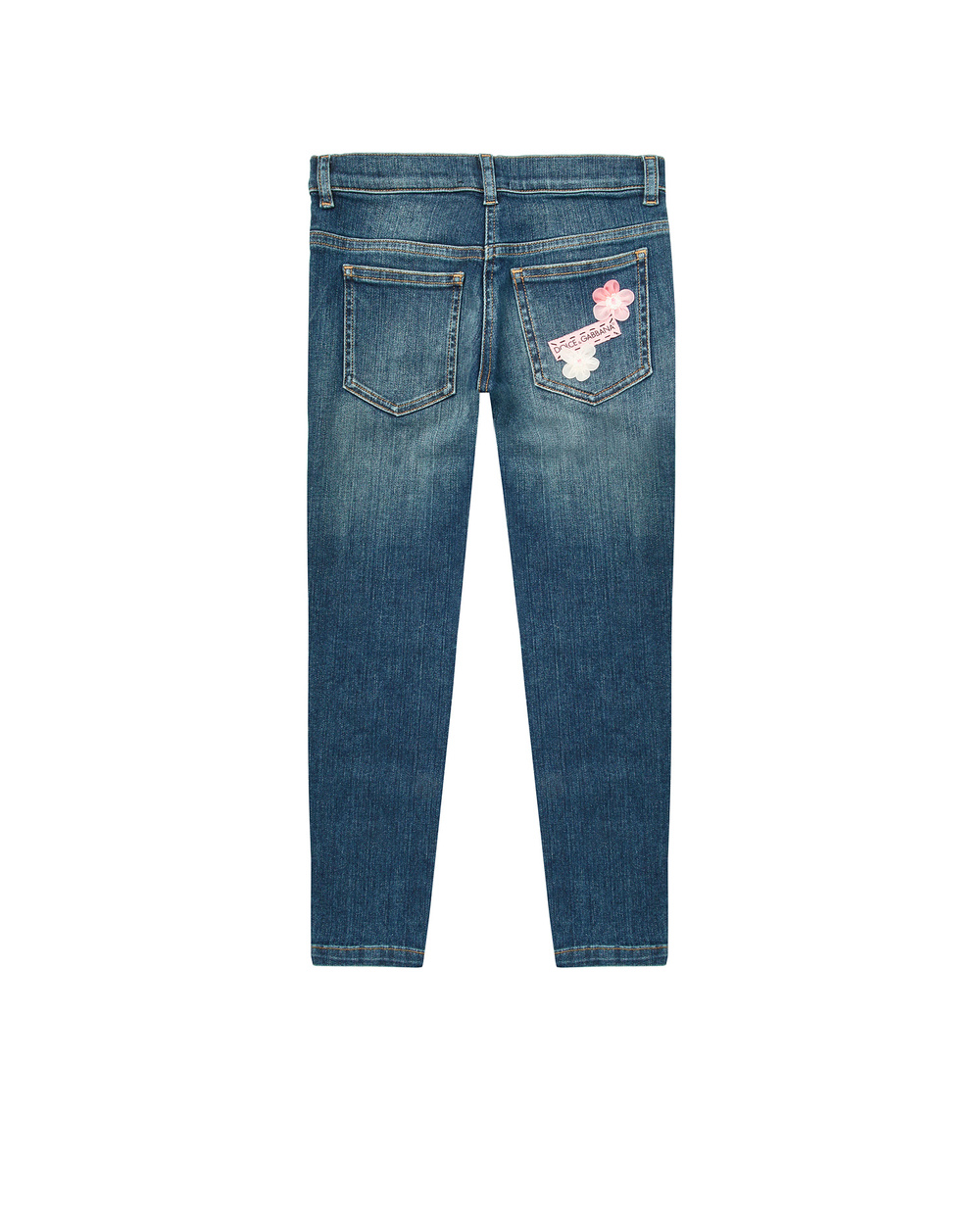 Детские джинсы Dolce&Gabbana Kids L51F69-LD954-S, синий цвет • Купить в интернет-магазине Kameron