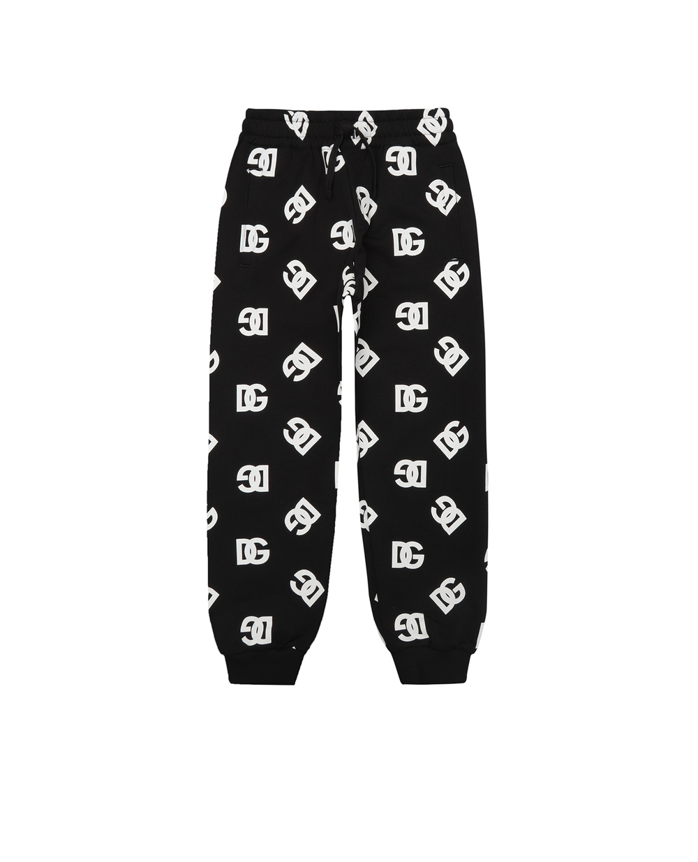 Детские спортивные брюки (костюм) Dolce&Gabbana Kids L4JPGJ-G7F5P-B, черный цвет • Купить в интернет-магазине Kameron