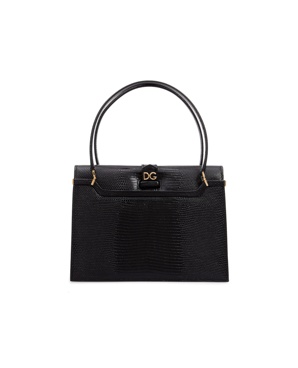 Шкіряна сумка Dolce&Gabbana BB6773-A1095, чорний колір • Купити в інтернет-магазині Kameron