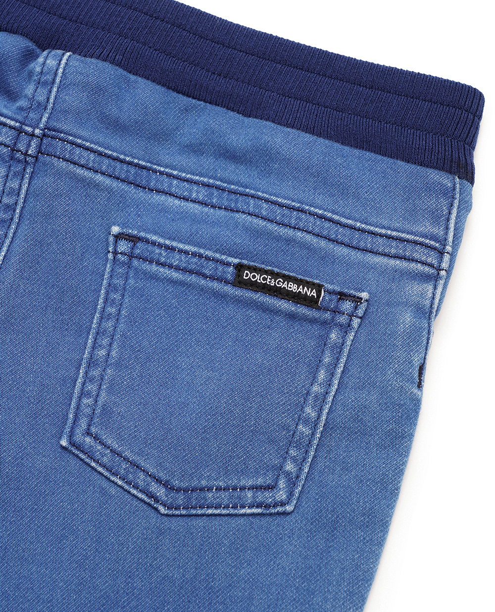 Дитячі джинси Dolce&Gabbana Kids L1JPIJ-LDB82, синій колір • Купити в інтернет-магазині Kameron