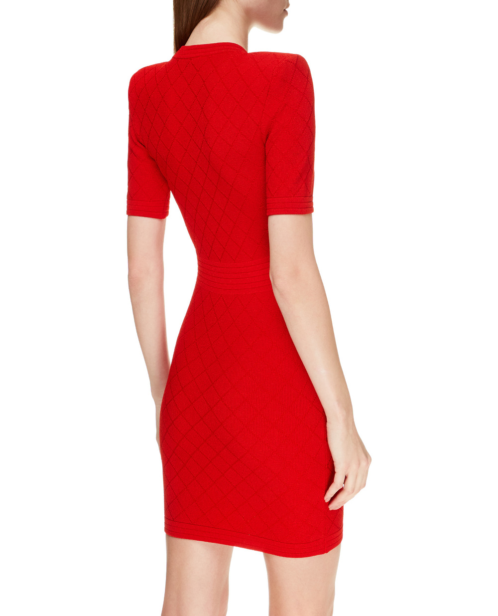 Платье Balmain UF16435K110-S, красный цвет • Купить в интернет-магазине Kameron