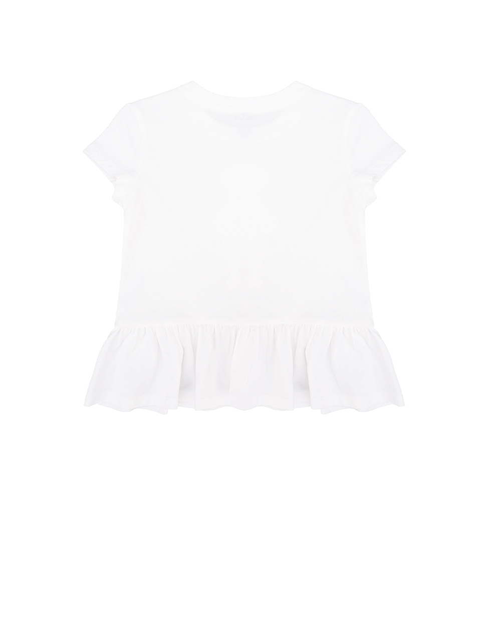 Детская футболка Polo Bear Polo Ralph Lauren Kids 310936235001, белый цвет • Купить в интернет-магазине Kameron