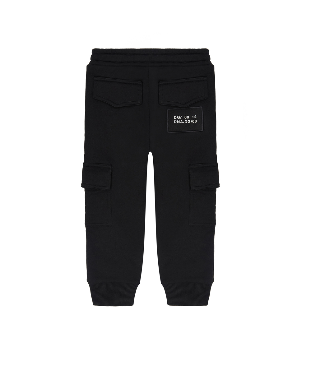 Спортивні брюки Dolce&Gabbana Kids L4JPCM-G7YGK-B, чорний колір • Купити в інтернет-магазині Kameron