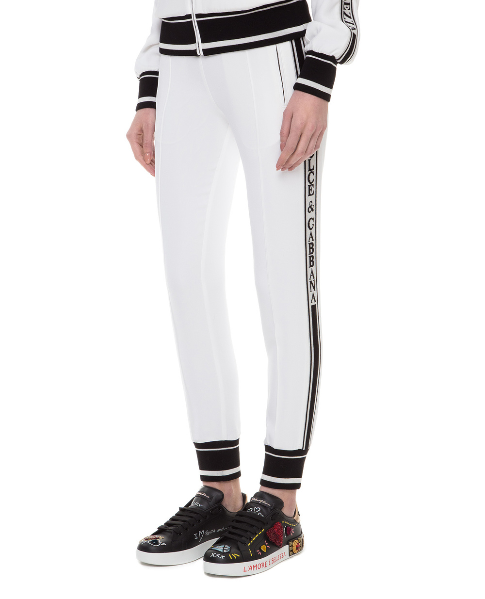 Джоґери Dolce&Gabbana FTA1DT-G7RNY, білий колір • Купити в інтернет-магазині Kameron