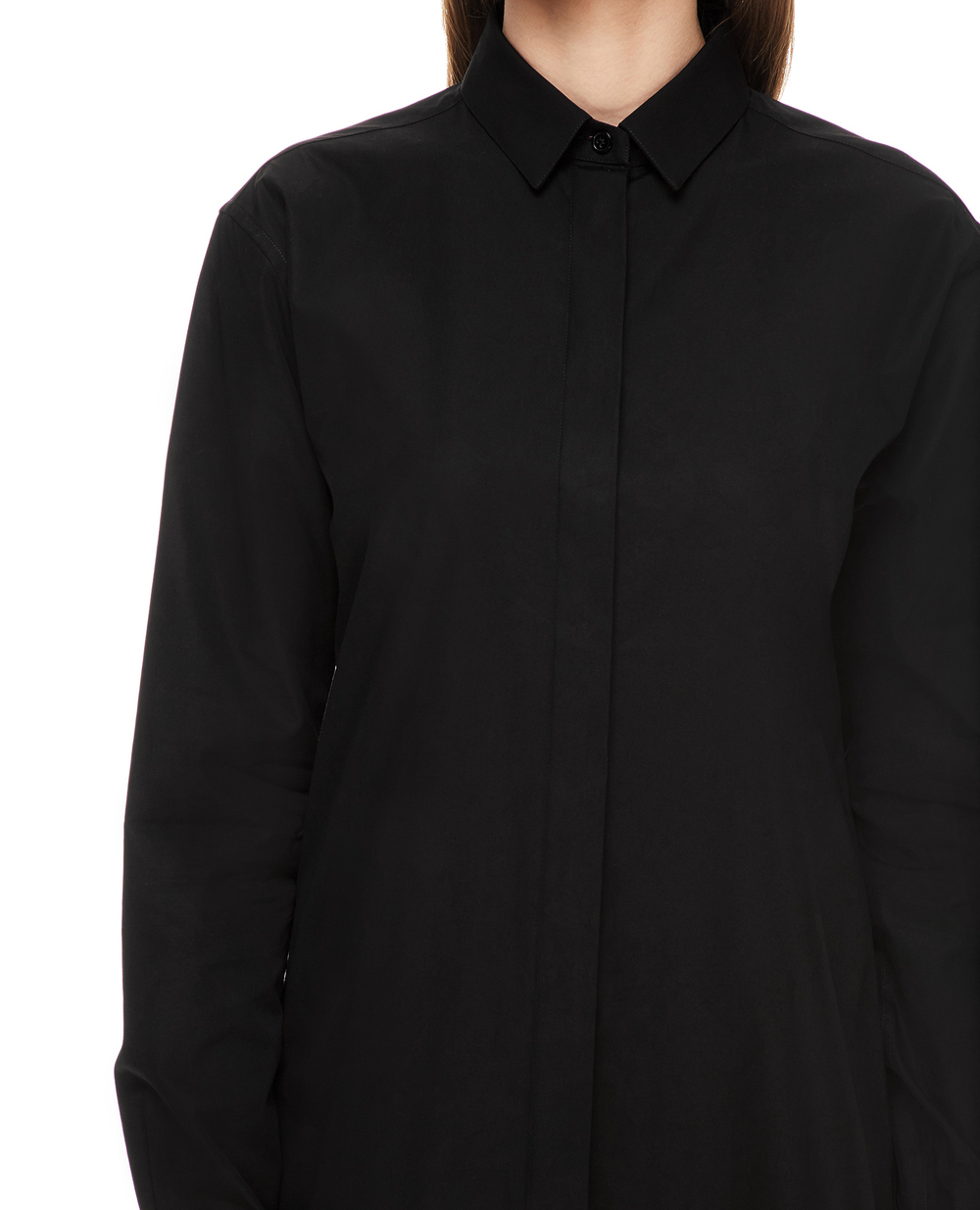 Сорочка Saint Laurent 512192-Y227W, чорний колір • Купити в інтернет-магазині Kameron