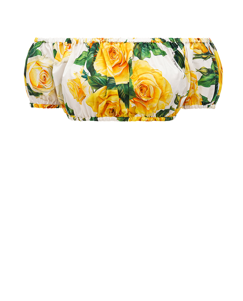 Топ Dolce&Gabbana F755RT-HS5NK, желтый цвет • Купить в интернет-магазине Kameron