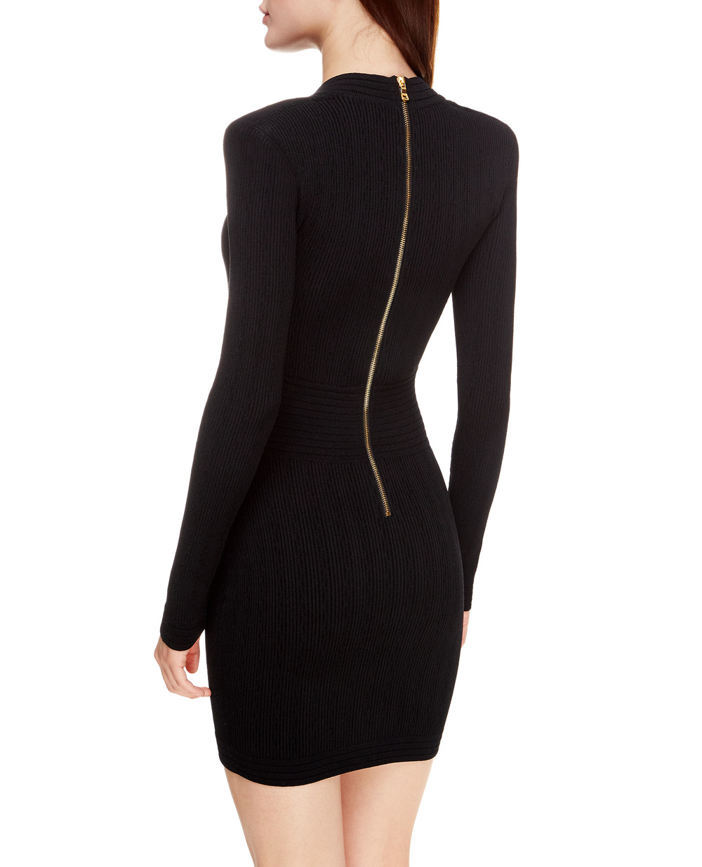 Сукня Balmain WF1R8060K211, чорний колір • Купити в інтернет-магазині Kameron