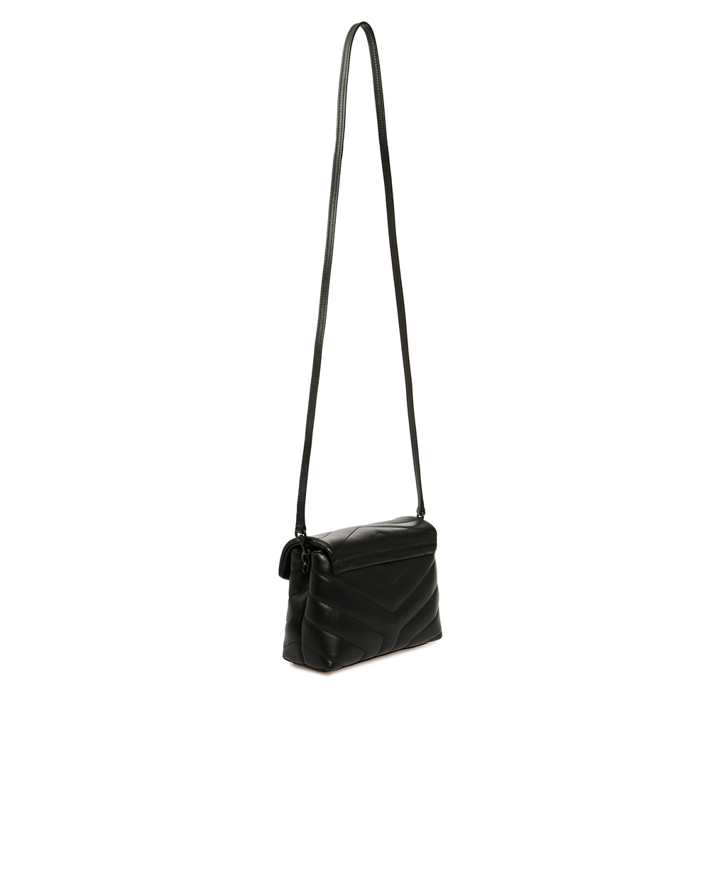 Кожаная сумка Loulou Saint Laurent 630951-DV708-, черный цвет • Купить в интернет-магазине Kameron