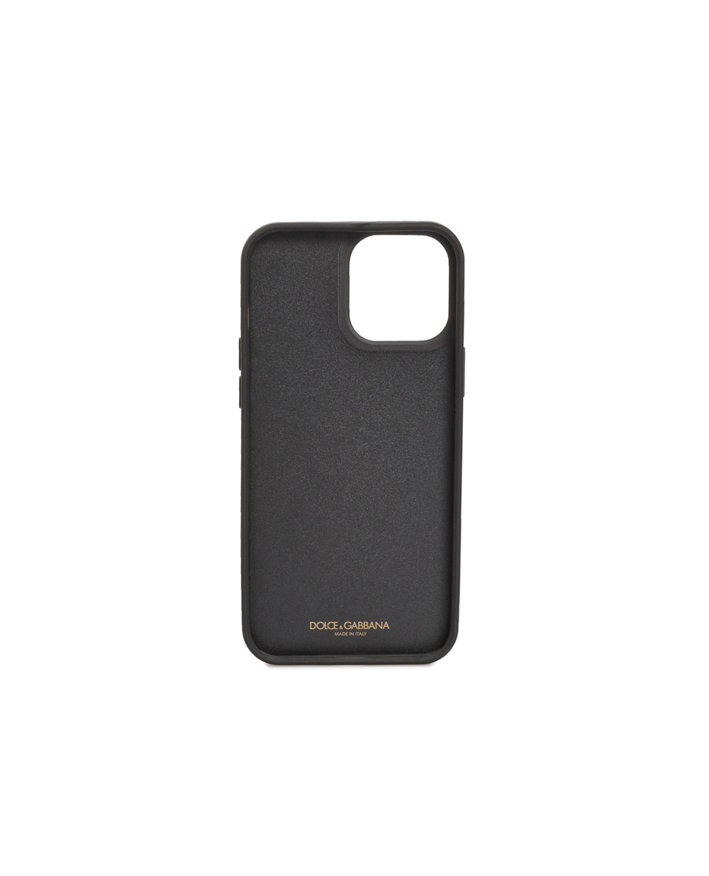 Шкіряний чохол для iPhone 13 Pro Max Dolce&Gabbana BI3136-AW576, чорний колір • Купити в інтернет-магазині Kameron