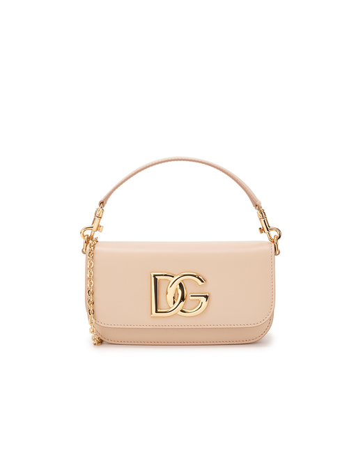 Dolce&Gabbana Шкіряна сумка 3.5 Crossbody - Артикул: BB7603-AW576