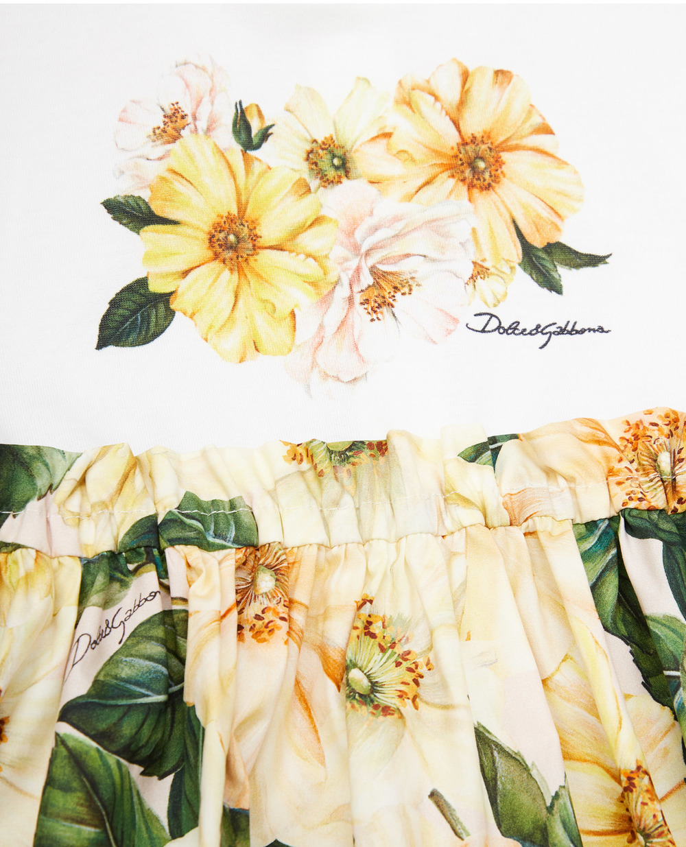 Сукня Dolce&Gabbana Kids L2JD1R-G7WTJ, різнокольоровий колір • Купити в інтернет-магазині Kameron