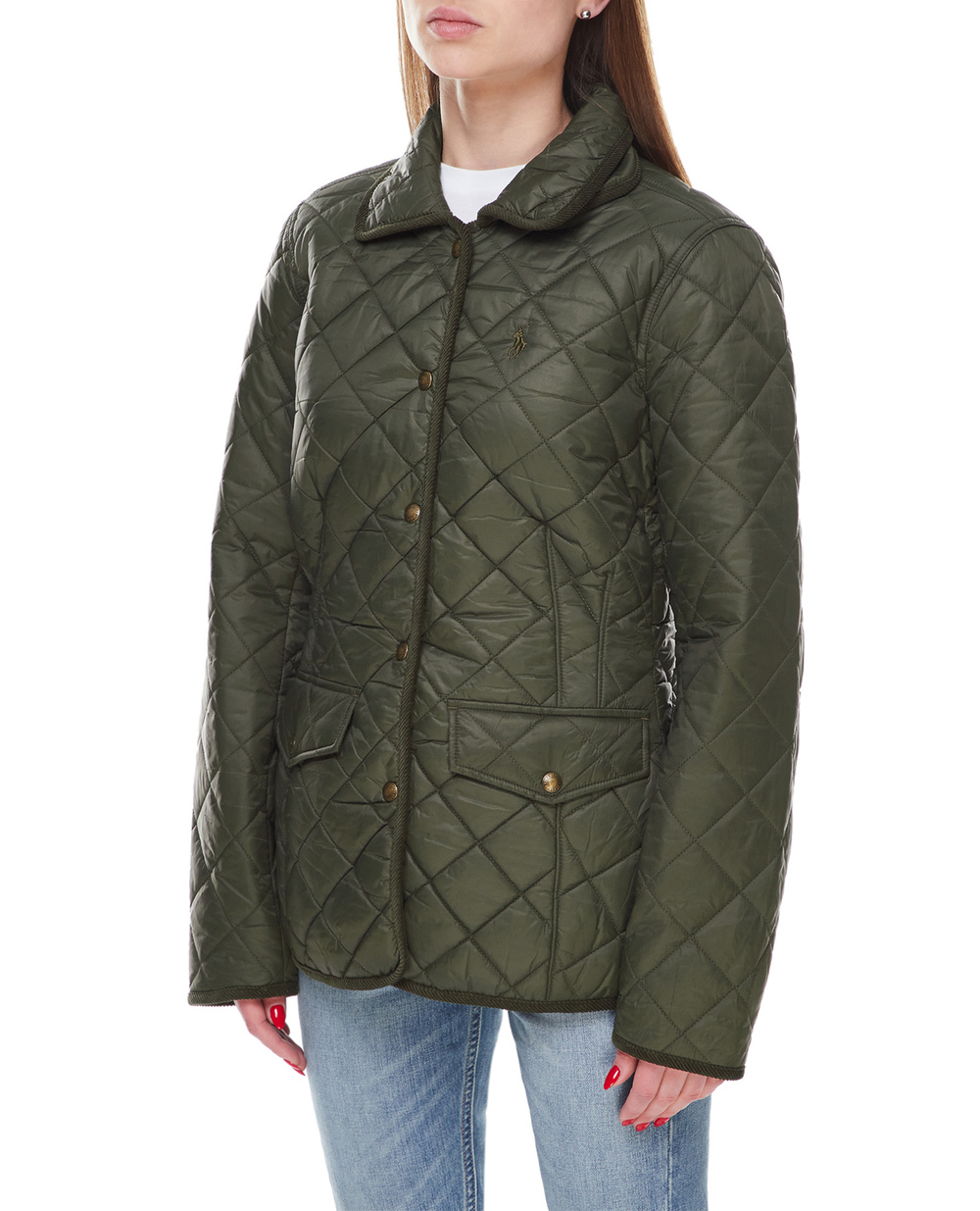 Куртка Polo Ralph Lauren 211854764005, зеленый цвет • Купить в интернет-магазине Kameron