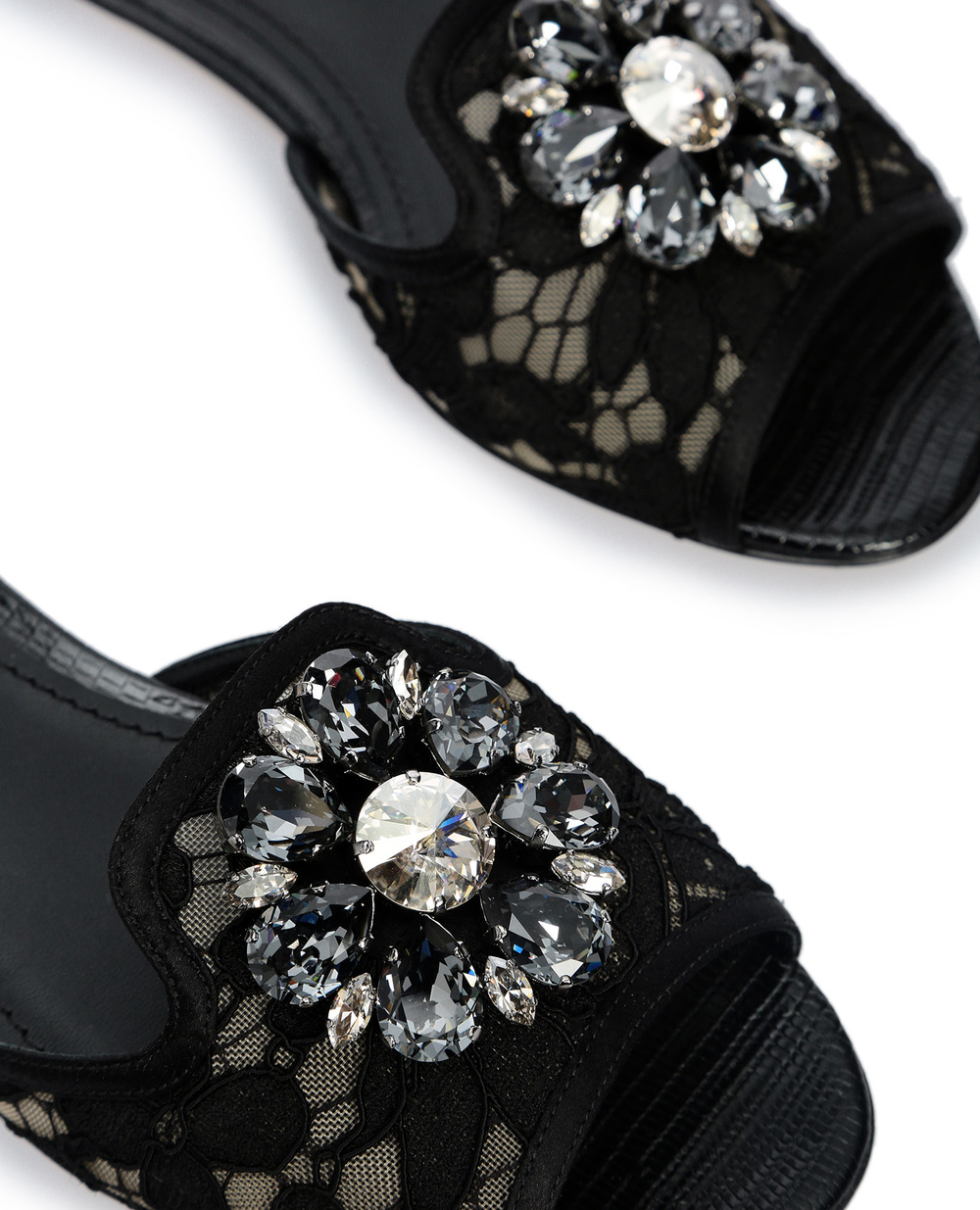 Мюли Rainbow Dolce&Gabbana CQ0023-AG667, черный цвет • Купить в интернет-магазине Kameron