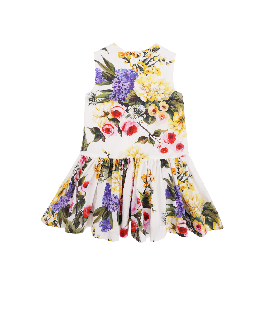 Детское платье Dolce&Gabbana Kids L53DH9-HS5Q5-S, белый цвет • Купить в интернет-магазине Kameron