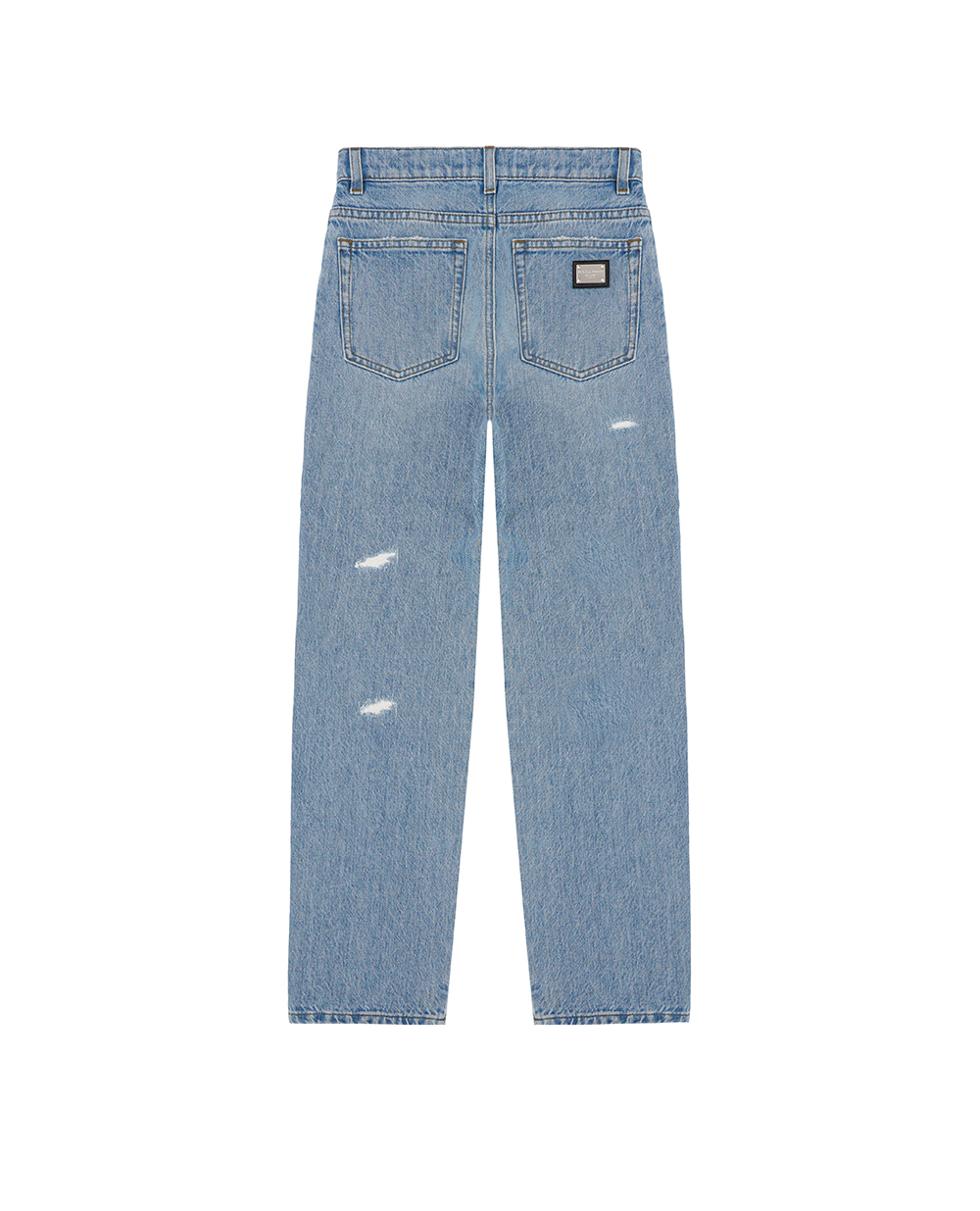 Дитячі джинси Dolce&Gabbana Kids L42F44-LDB88-B, блакитний колір • Купити в інтернет-магазині Kameron