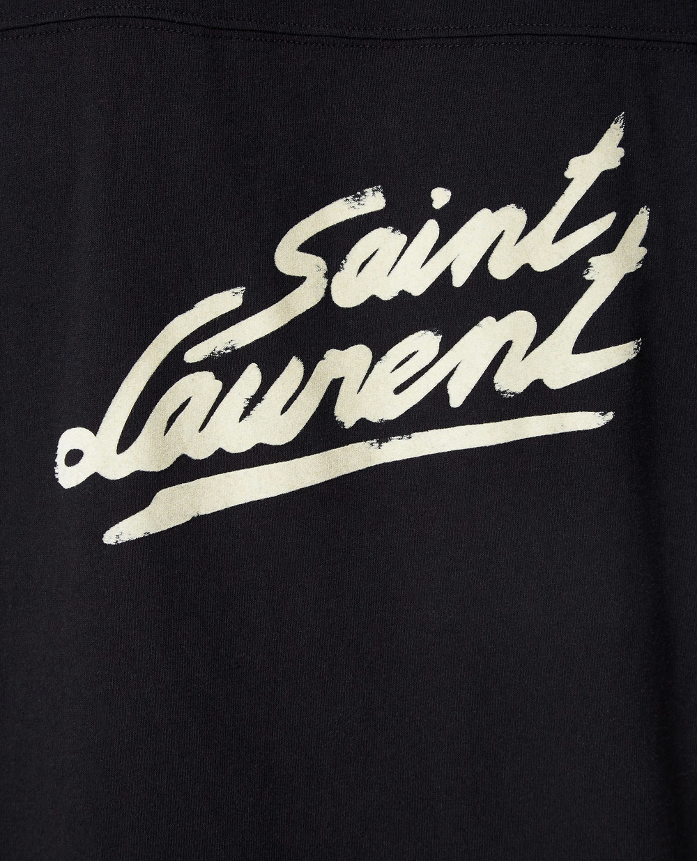 Футболка Saint Laurent 624992-YBUW2, черный цвет • Купить в интернет-магазине Kameron
