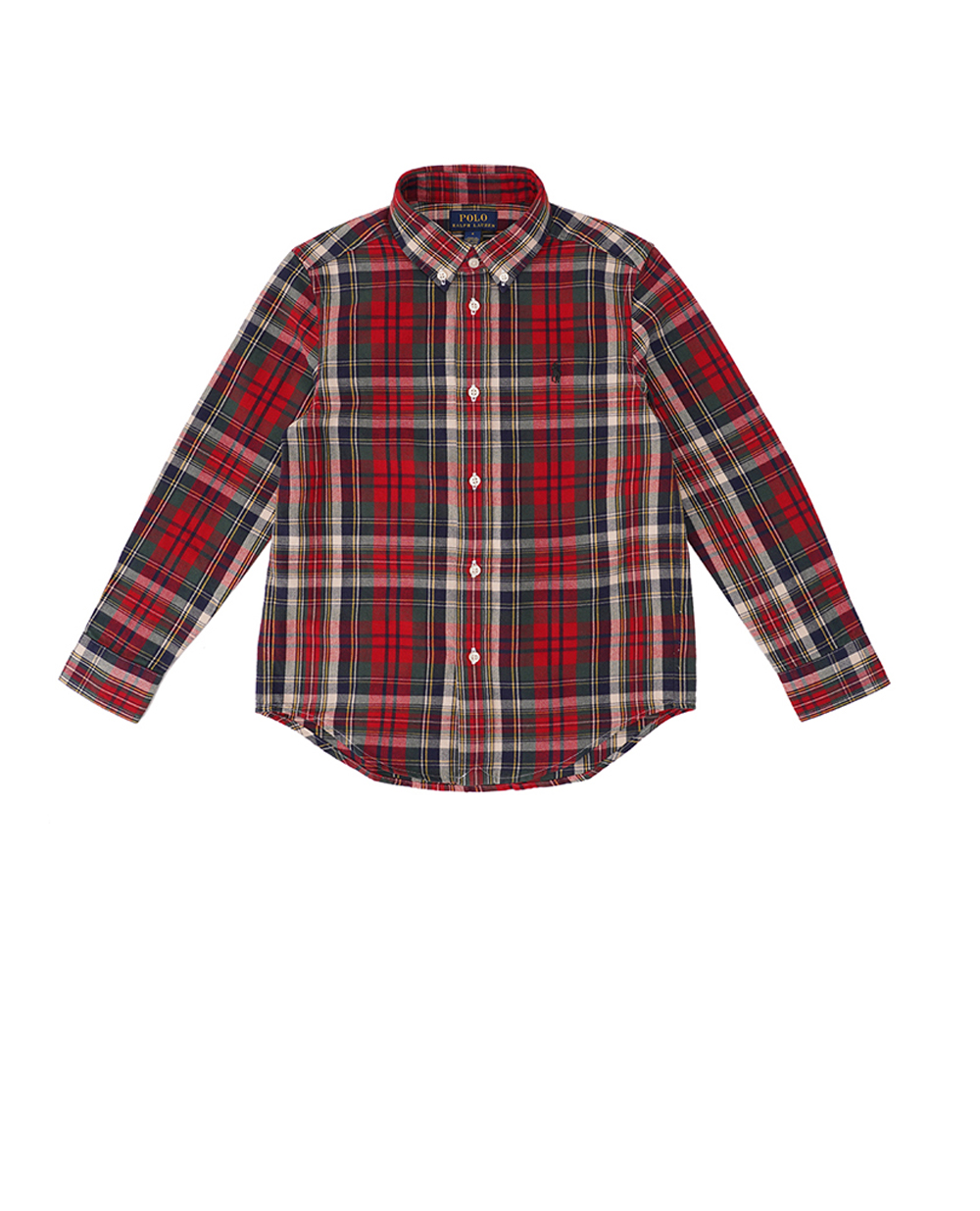 Детская рубашка Polo Ralph Lauren Kids 323918247001, разноцветный цвет • Купить в интернет-магазине Kameron