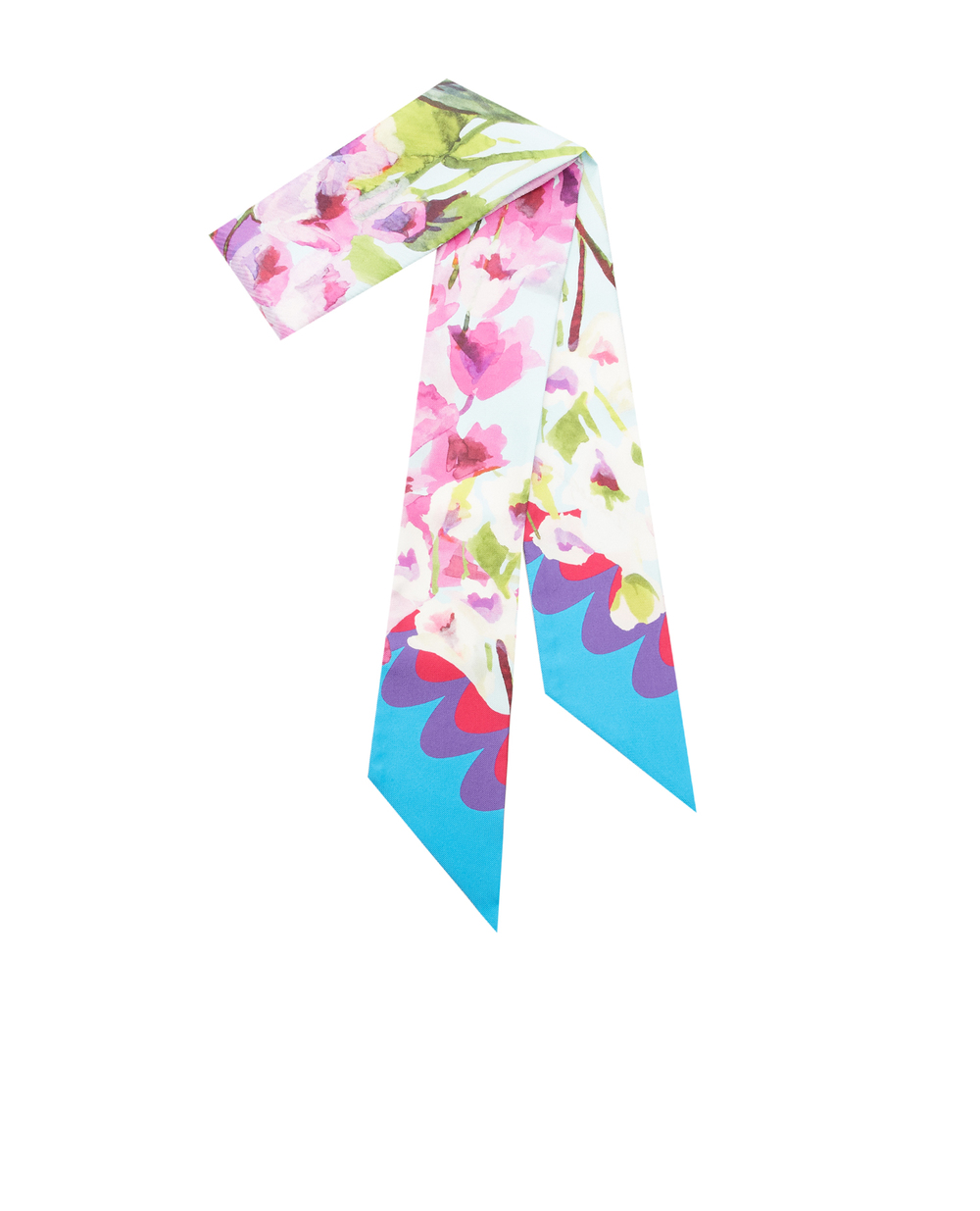 Шелковый платок Dolce&Gabbana FS215A-GDAHD, разноцветный цвет • Купить в интернет-магазине Kameron
