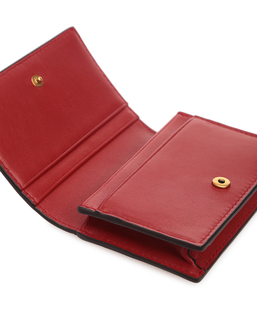 Кожаный кошелек Polo Ralph Lauren 427725119007, красный цвет • Купить в интернет-магазине Kameron