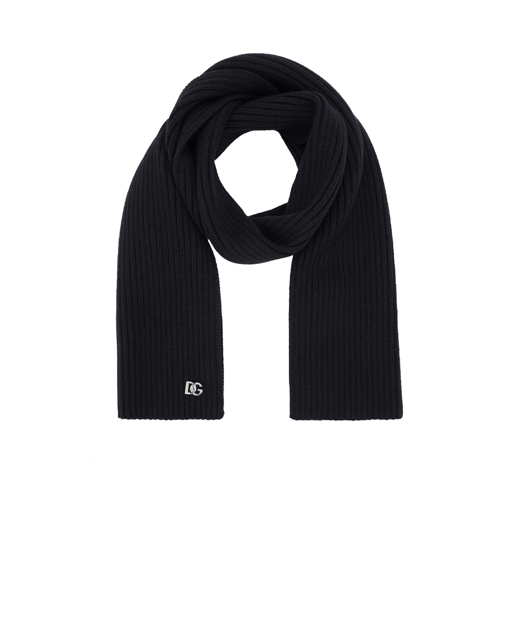 Детский шарф Dolce&Gabbana LBKAB4-JBVX3, черный цвет • Купить в интернет-магазине Kameron