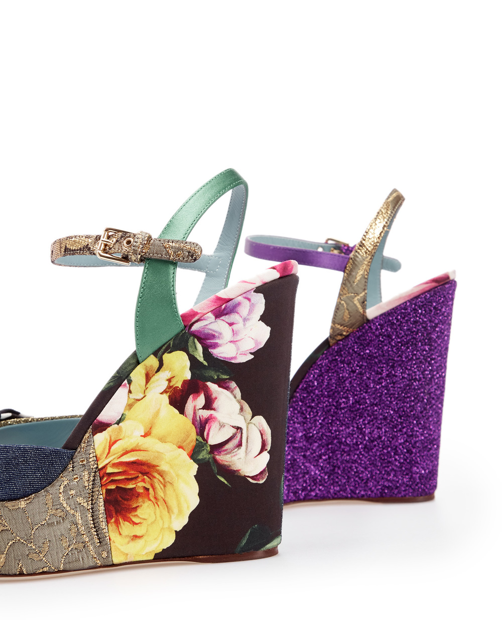 Босоніжки Dolce&Gabbana CZ0259-AO661, різнокольоровий колір • Купити в інтернет-магазині Kameron