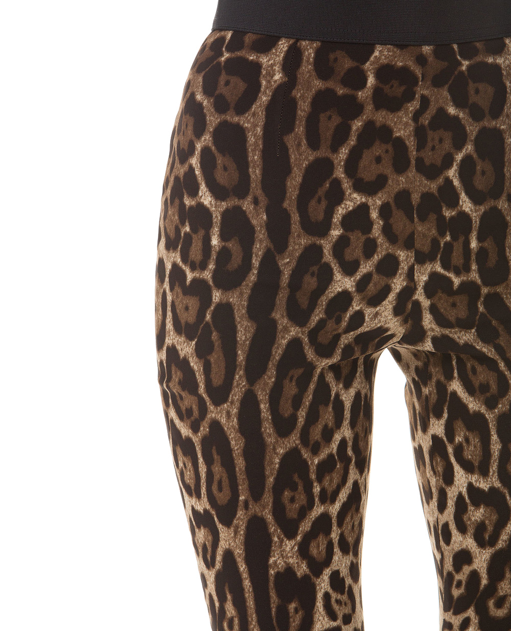 Легінси Dolce&Gabbana FTANET-FSRKI, коричневий колір • Купити в інтернет-магазині Kameron